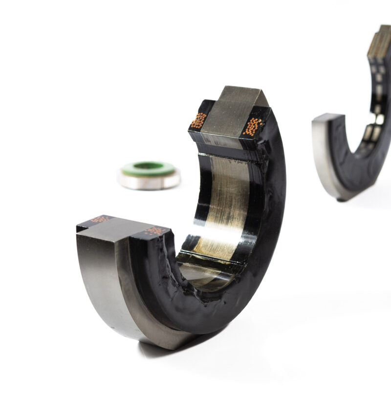 active magnetic bearing parts designed by SpinDrive