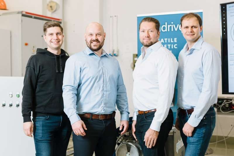 The co-founders of SpinDrive