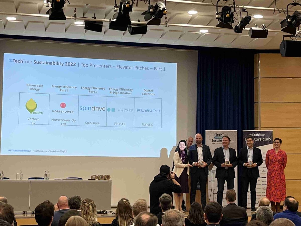 SpinDrive receives award at Tech Tour 2022