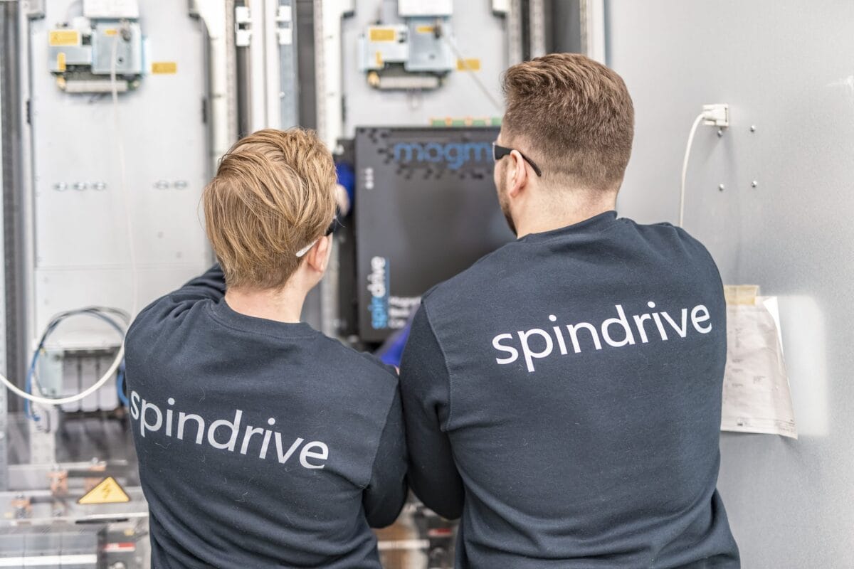 SpinDrive experts installing Magma controller
